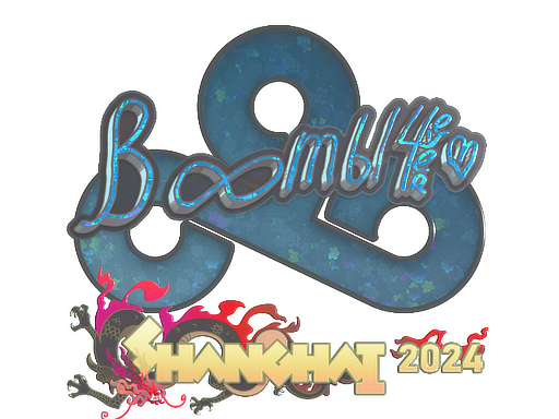 Sticker | Boombl4 (Glitter) | Shanghai 2024