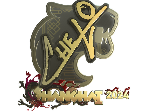 Sticker | chelo (Gold) | Shanghai 2024