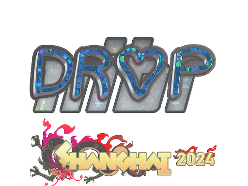 Sticker | drop (Glitter) | Shanghai 2024