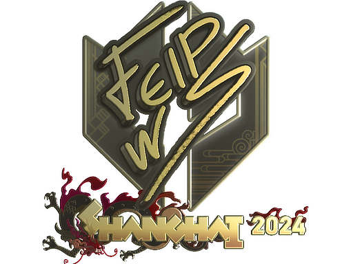 Sticker | felps (Gold) | Shanghai 2024