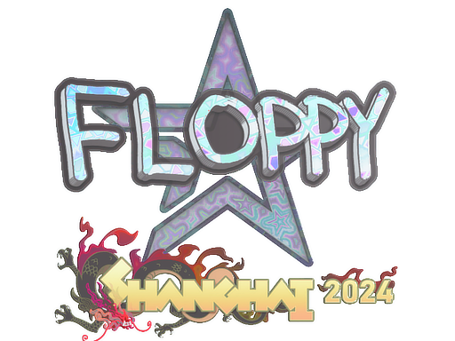 Sticker | floppy (Holo) | Shanghai 2024