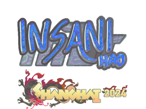 Sticker | insani (Holo) | Shanghai 2024