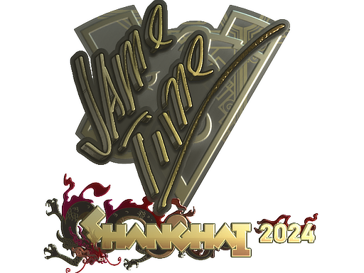 Sticker | Jame (Gold) | Shanghai 2024
