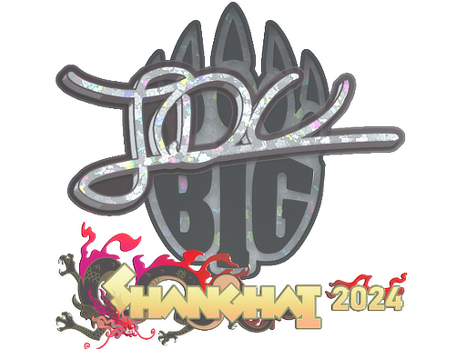 Sticker | JDC (Glitter) | Shanghai 2024