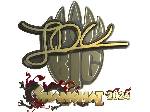 Sticker | JDC (Gold) | Shanghai 2024