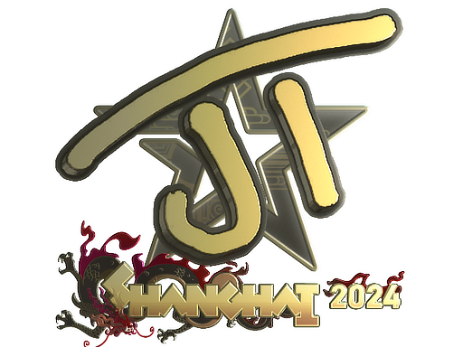 Sticker | JT (Gold) | Shanghai 2024