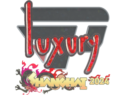 Sticker | lux (Glitter) | Shanghai 2024