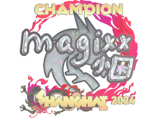 Sticker | magixx (Glitter, Champion) | Shanghai 2024