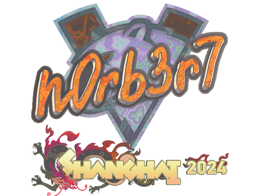 Sticker | n0rb3r7 (Holo) | Shanghai 2024