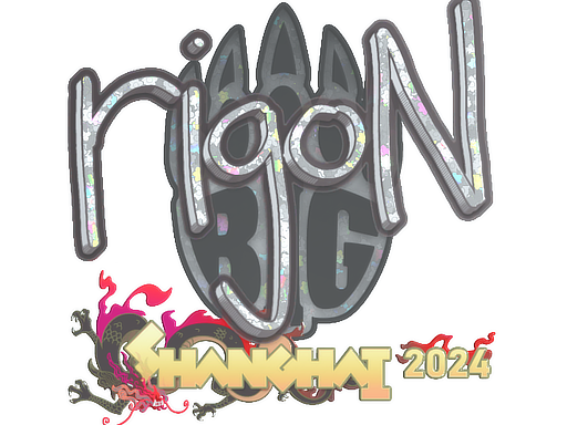 Sticker | rigoN (Glitter) | Shanghai 2024