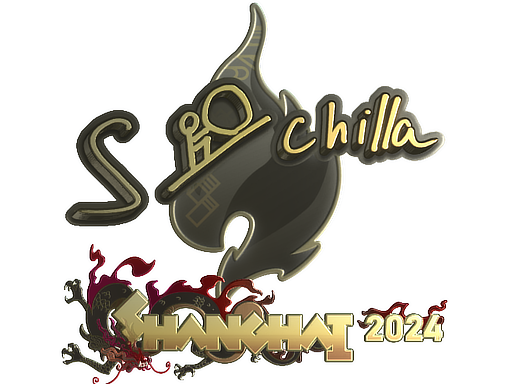 Sticker | s-chilla (Gold) | Shanghai 2024