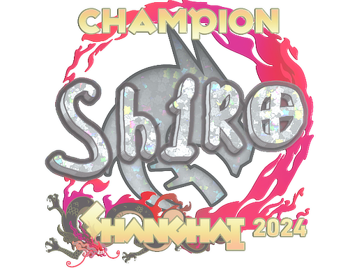Sticker | sh1ro (Glitter, Champion) | Shanghai 2024