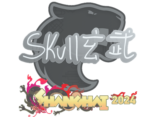 Sticker | skullz | Shanghai 2024