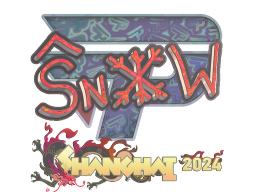 Sticker | snow (Holo) | Shanghai 2024
