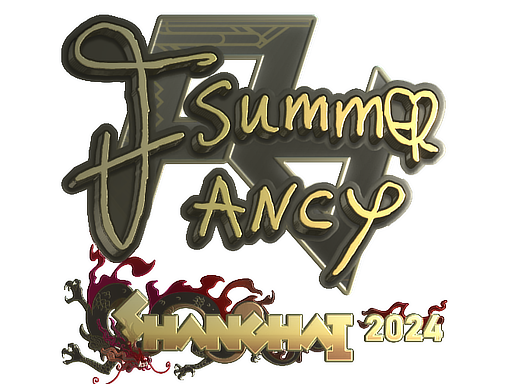 Sticker | Summer (Gold) | Shanghai 2024