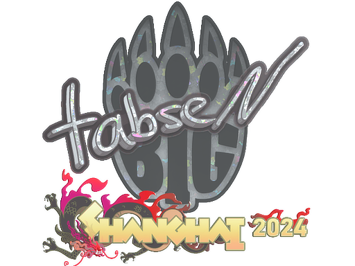 Sticker | tabseN (Glitter) | Shanghai 2024