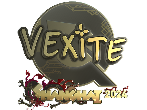 Sticker | vexite (Gold) | Shanghai 2024