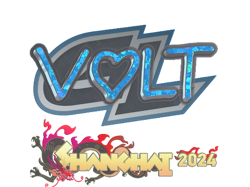 Sticker | volt (Glitter) | Shanghai 2024