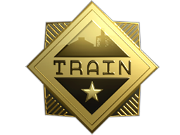 Sticker | Train (Gold)