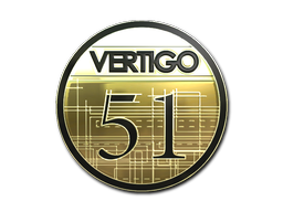 Sticker | Vertigo (Gold)