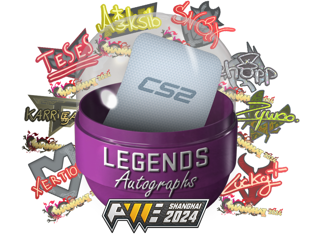 Shanghai 2024 Legends Autograph Capsule