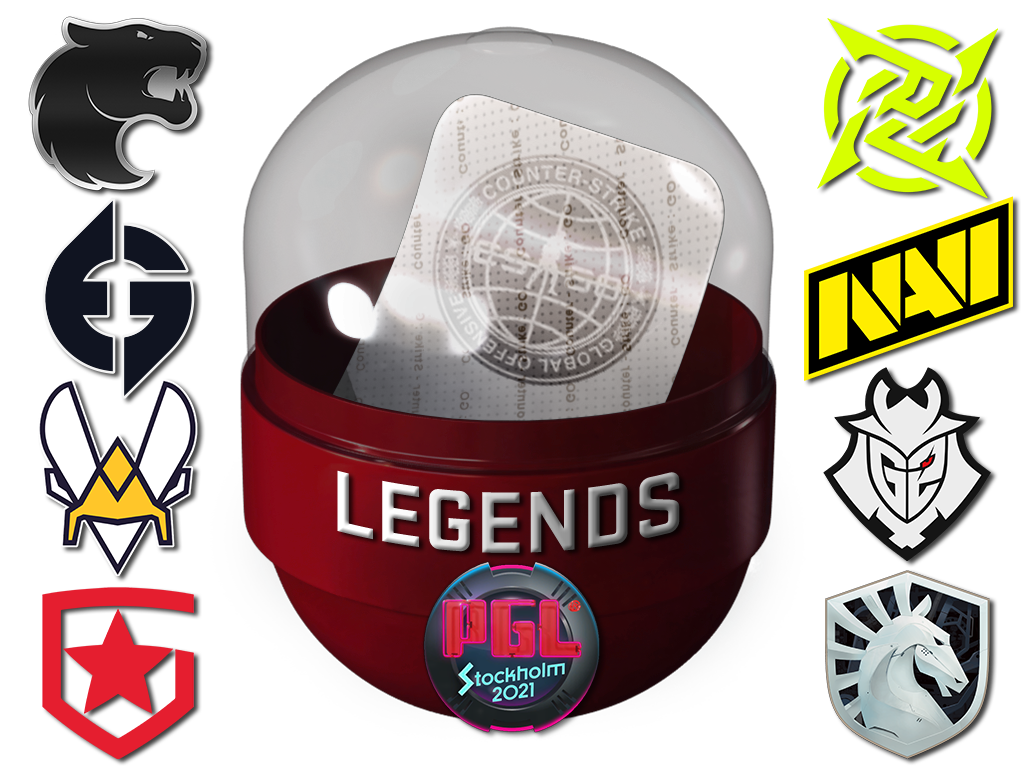 Stockholm 2021 Legends Sticker Capsule